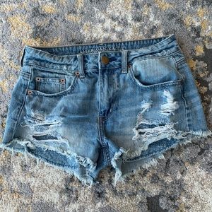 Never worn American Eagle jean shorts.
